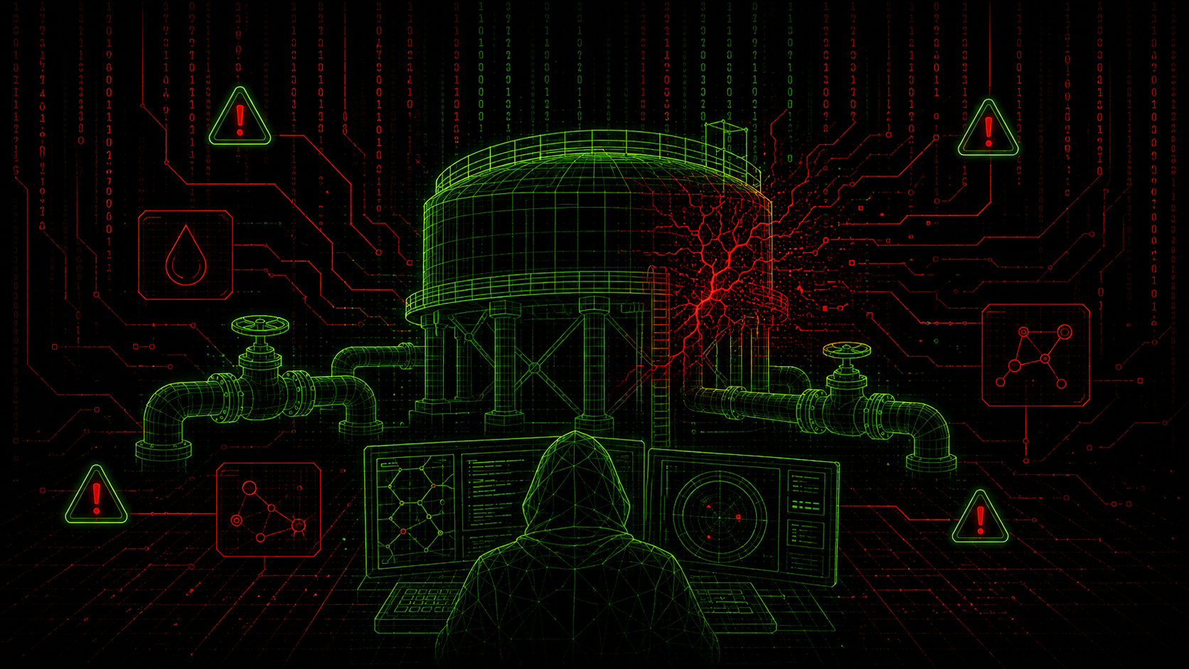 Cyberattack on a water utility